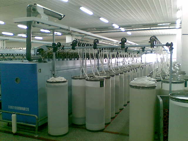 roving machine use sliver can 
